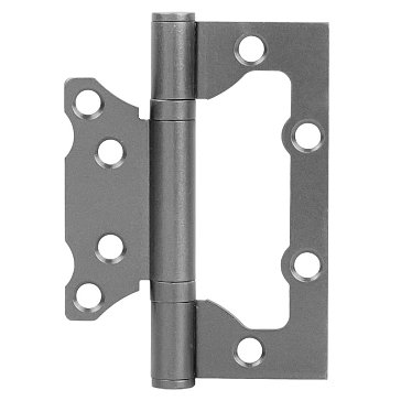 Изображение товара Петля дверная бабочка Нора-М Isparus 800-4 20036 100x74x2,5 мм светлый графит