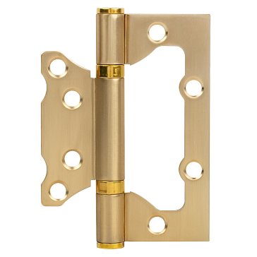 Изображение товара Петля дверная бабочка Нора-М Isparus 800-4'' 20038 сатинированное золото