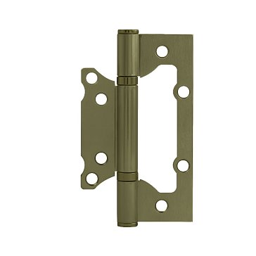 Изображение товара Петля дверная бабочка Нора-М Isparus 800-5'' 20046, 125*74*2,6мм, без колпачка, накладная, старая бронза