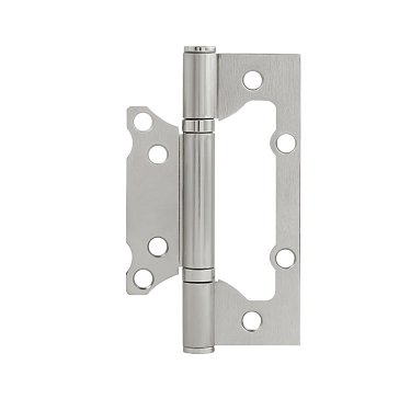 Изображение товара Петля дверная бабочка Нора-М Isparus 800-5'' 20044 матовый никель Россия