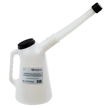 Изображение товара Измерительная емкость Petropump PP470003, с носиком и градуировкой, 3 л