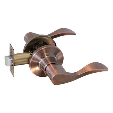 Изображение товара Ручка-защелка Нора-М 15638 ЗВ1 для межкомнатных дверей старая медь