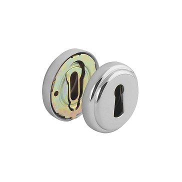 Изображение товара Накладка дверная Нора-М НБ (J) 7518 хром для сувальдных ключей