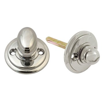 Изображение товара Завертка дверная Нора-М НФ (К) 7505 хром фиксация без ключа