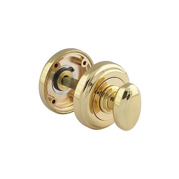 Изображение товара Завертка дверная Нора-М НФ 7508 золотистая алюминиевая