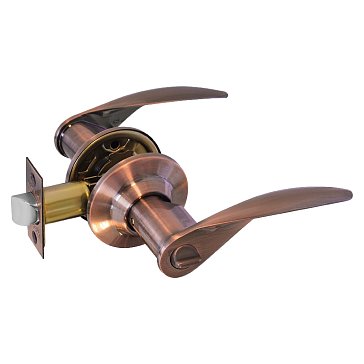 Изображение товара Ручка защелка Нора-М ТТ12 15819 для межкомнатных дверей старая медь