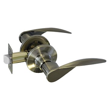 Изображение товара Ручка защелка Нора-М ТТ12 15824 для межкомнатных дверей старой бронзы