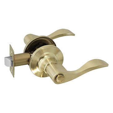 Изображение товара Ручка-защелка Нора-М 15629 ЗВ1 для межкомнатных дверей матовое золото