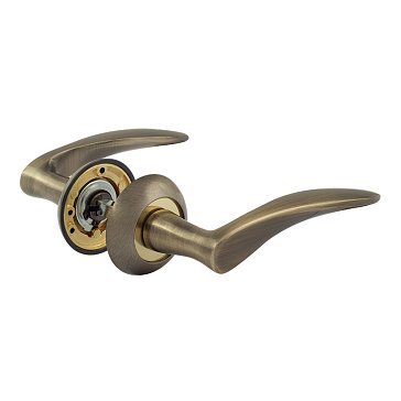 Изображение товара Ручка дверная Нора-М 38 А Al 15289 старая бронза комплект 2 шт