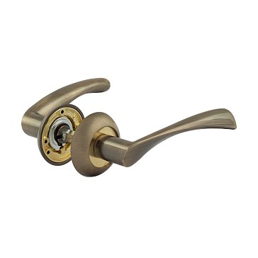 Изображение товара Ручка дверная Нора-М 100 А Al 15399, комплект ручек, старая бронза