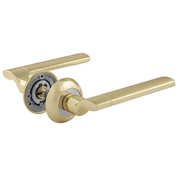 Изображение товара Ручка дверная Нора-М 103 А Al 15318, комплект ручек , золото