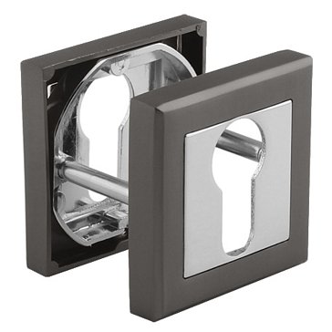 Изображение товара Накладка дверная Нора-М НК-К 16396, на цилиндр, графит