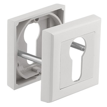 Изображение товара Накладка дверная Нора-М НК-К 17251, на цилиндр, белый