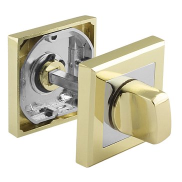 Изображение товара Завертка дверная Нора-М НФ-К 15881 из алюминия с золотистым покрытием