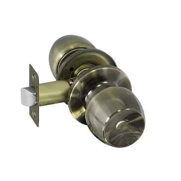 Изображение товара Ручка защелка кноб Нора-М 15598 поворотный старина бронза для межкомнатных дверей