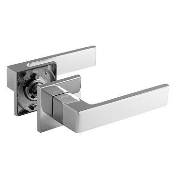 Изображение товара Дверная ручка Нора-М 132K Slim хром для межкомнатных дверей