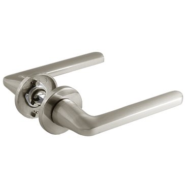 Изображение товара Ручка дверная Нора-М 134А Slim 18634 матовый никель для межкомнатных дверей