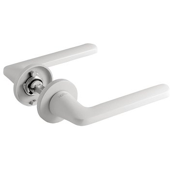 Изображение товара Ручка дверная Нора-М 134А Slim 18637, белый