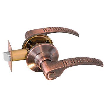 Изображение товара Ручка защелка Нора-М ТТ15-STD для межкомнатных дверей старая медь