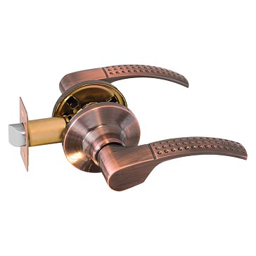 Изображение товара Ручка защелка Нора-М ТТ15-STD 16762 для межкомнатных дверей, старая медь