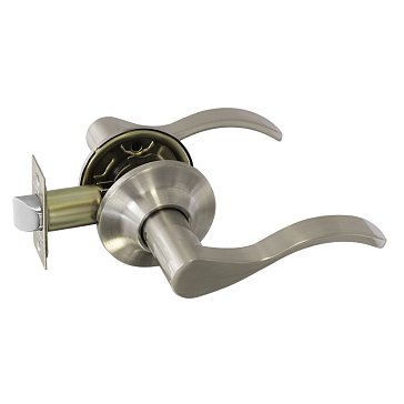 Изображение товара Ручка защелка Нора-М ISPARUS НН 19814 для межкомнатных дверей матовый никель