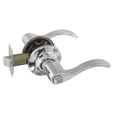 Изображение товара Ручка защелка Нора-М ISPARUS НН 19822 для межкомнатных дверей хром