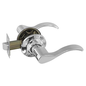 Изображение товара Ручка-защелка Нора-М ISPARUS НН 19823 хром для межкомнатных дверей