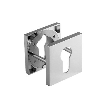 Изображение товара Накладка дверная на цилиндр Нора-М НК-К Slim 18643 хром Россия