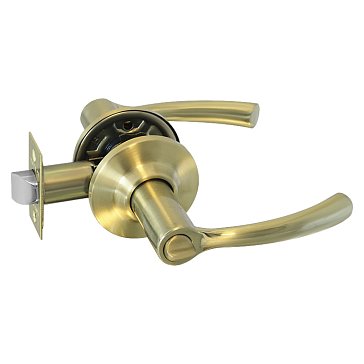 Изображение товара Ручка защелка Нора-М Isparus ТТ1 19828 для межкомнатных дверей матовое золото