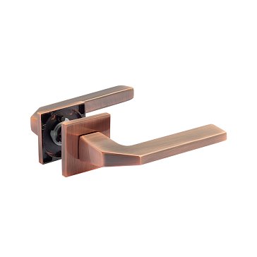 Изображение товара Дверная ручка Нора-М 143K Slim 19942 старинная медь для межкомнатных дверей