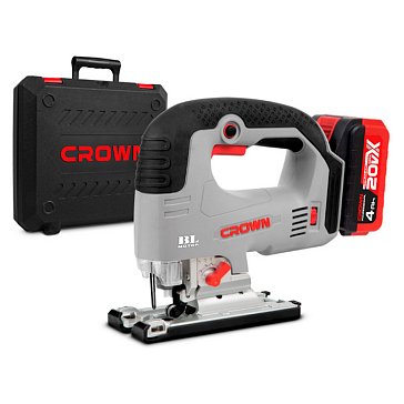 Изображение товара Аккумуляторный лобзик Crown CT25003HX-4 BMC с маятниковым ходом 20V
