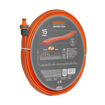 Изображение товара Шланг-дождеватель Daewoo DWH 1115, 15 м ПВХ