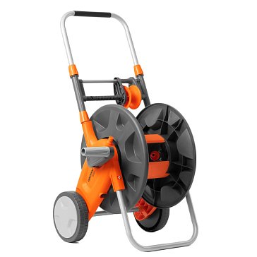 Изображение товара Тележка для шланга Daewoo DWR 2050, 50 м — удобное хранение и транспортировка