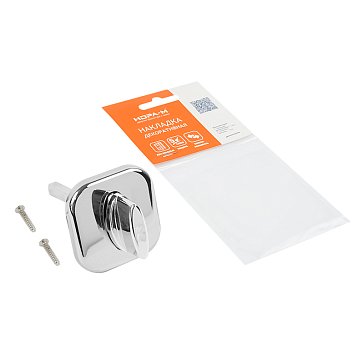 Изображение товара Завертка дверная Нора-М МНФ-А 20202, хром