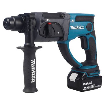 Изображение товара Аккумуляторный перфоратор Makita DHR202RF 18 В SDS-Plus 3 режима профессиональный