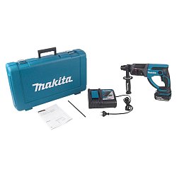 Аккумуляторный перфоратор Makita DHR202RF (патрон SDS-Plus, Ø 20 мм, 3 режима)
