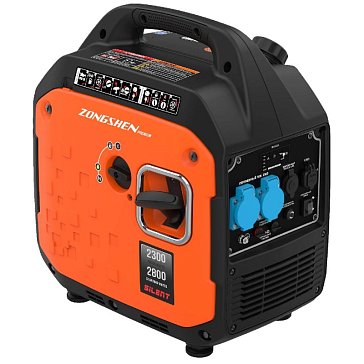 Изображение товара Генератор бензиновый инверторный Zongshen BQH 2800 1T90DFQ28