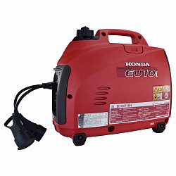 Генератор бензиновый инверторный Honda EU 10 I EU10IT1RH (Азиатский разьем с переходником, 1 кВт, 3.9 А)