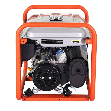 Изображение товара Бензиновый генератор Zongshen PB 7000 1T90DF705 мощность 4.8 кВт мобильный