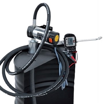 Изображение товара Бочковой комплект для масла Piusi Drum Viscomat 60/1 12V F00268000, механический пистолет, 4 л/мин