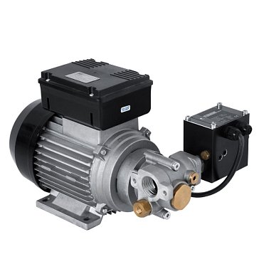 Изображение товара Шестеренный электронасос для масла Piusi Viscomat 230/3 Flowmat F0030204D, с вязкостью до 2000 сСт, 14 л/мин