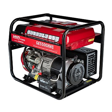 Изображение товара Генератор бензиновый Hnd GE 5500 XNS (5.5 кВт, 389 см3)