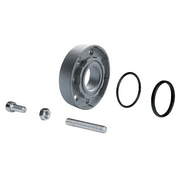 Изображение товара Комплект фланцевого соединения Piusi R0977900A, фланец 1" BSP 1 шт., уплотнительное кольцо 2 шт., гайки M8 2 шт., шпилька M8x50 2 шт.