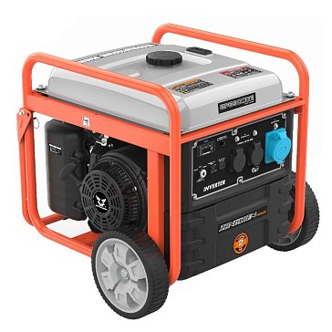 Изображение товара Генератор бензиновый инверторный Zongshen BPB 9000 E 1T90DFB91 7.5 кВт мобильный для дачи