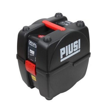 Изображение товара Мобильный комплект для перекачки ДТ Piusi Piusibox 12V Basic F0023100B , в ящике, механический пистолет, 45 л/мин