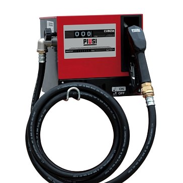 Изображение товара Топливораздаточная колонка Piusi Cube 56/33 M 00057500C, механический счетчик, автоматический пистолет, 56 л/мин