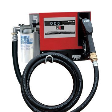 Изображение товара Топливораздаточная колонка Piusi Cube 70/33/Filter F00591200, механический счетчик, автоматический пистолет, фильтр, 70 л/мин