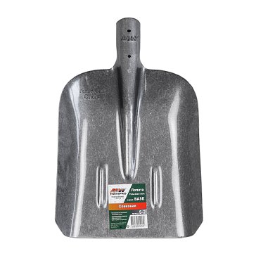 Изображение товара Лопата совковая Mawipro из рельсовой стали S-2 без черенка
