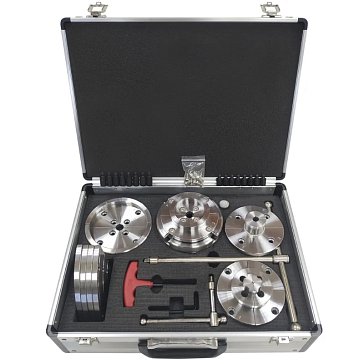 Изображение товара Патрон токарный Belmash LC115A RA092A M33x3.5 120 мм зажим