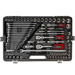 Набор ручных инструментов Runtec TECHNIC RT-HT142T, 142 предмета, 1/2", 3/8", 1/4"